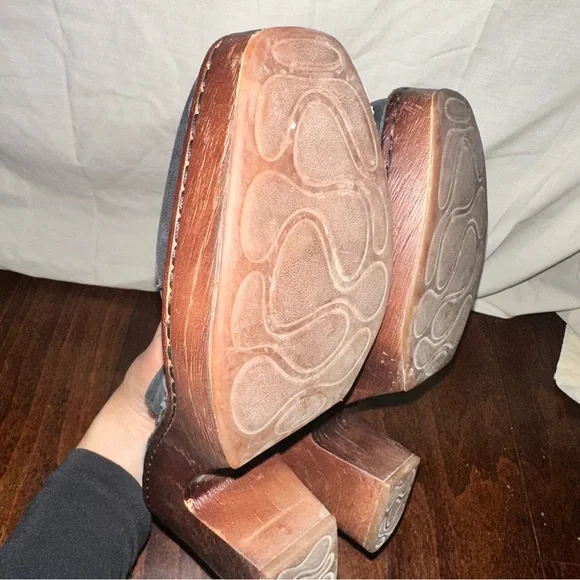 Born Hudson Slingback Clogs | black real leather - Picture 14 of 16